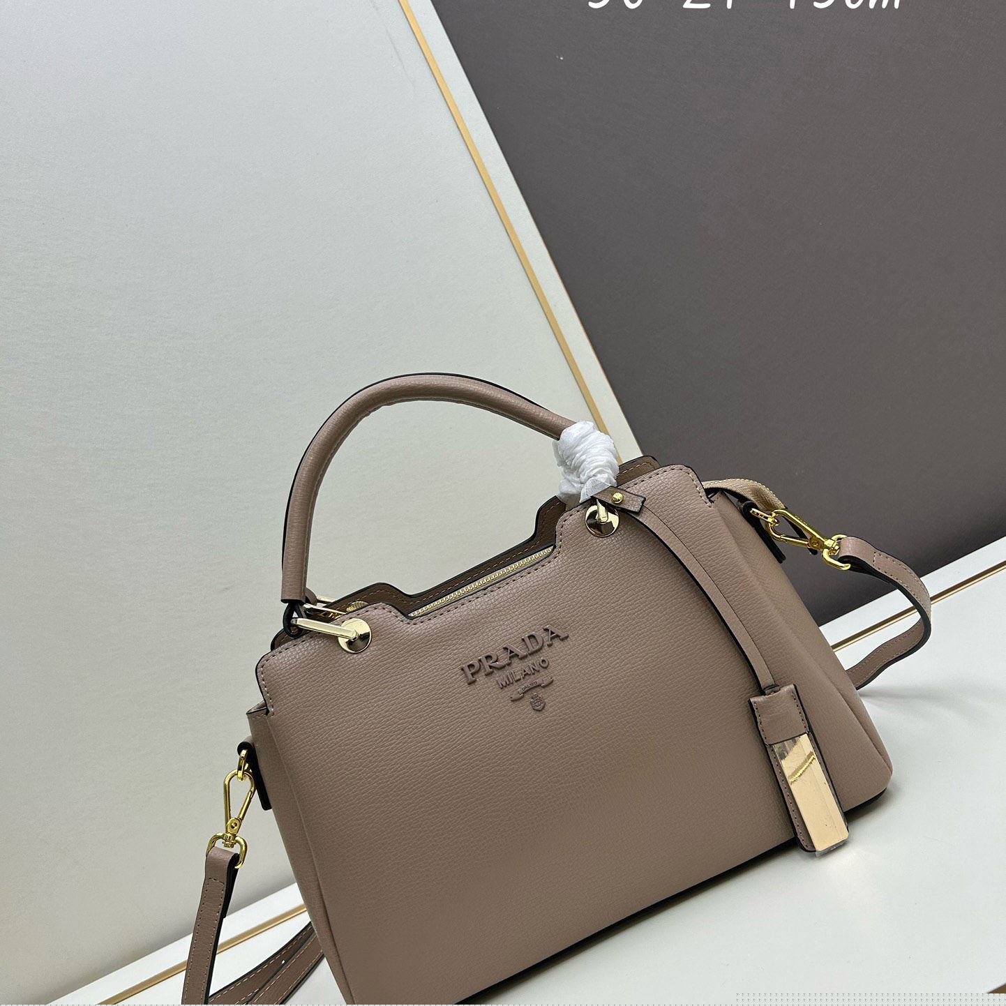 Pra*a top handle bags
